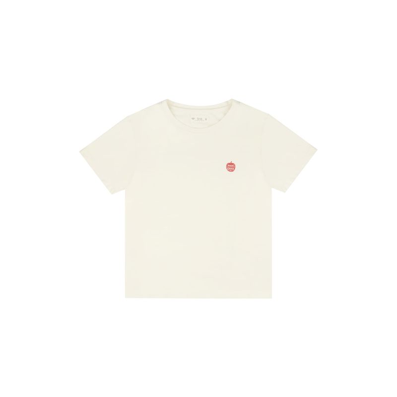TENNIS - Camiseta manga corta estampada crudo para mujer