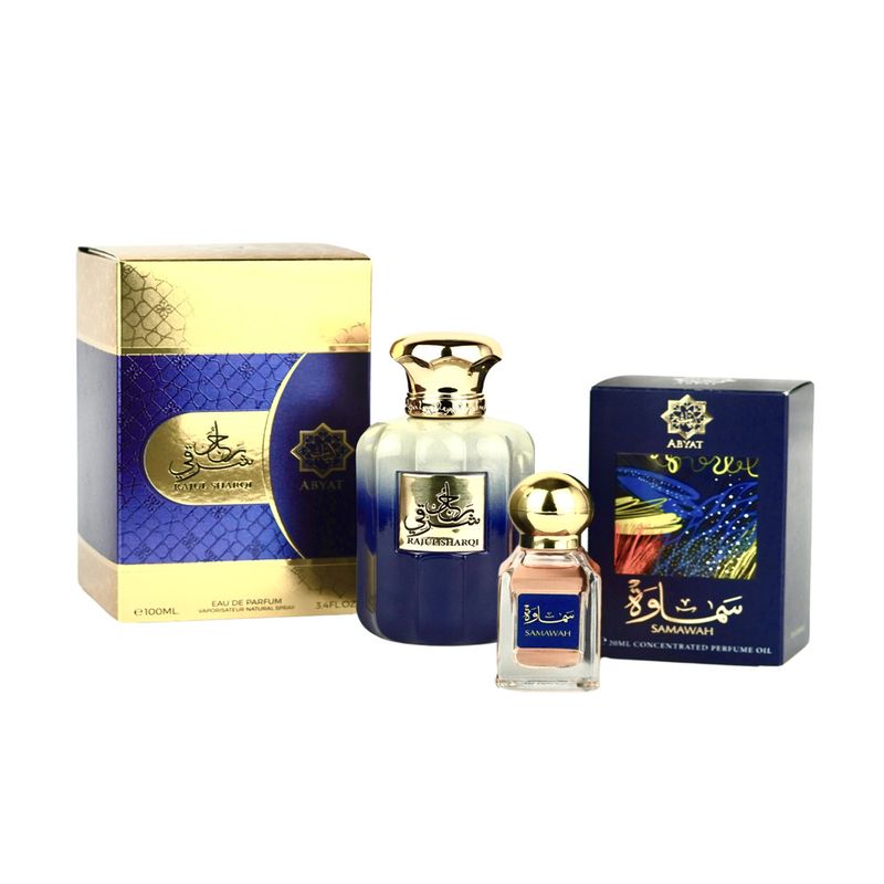 ABYAT - Perfume Rajul Sharqi Abyat 100ML + Perfume Aceite 20ML