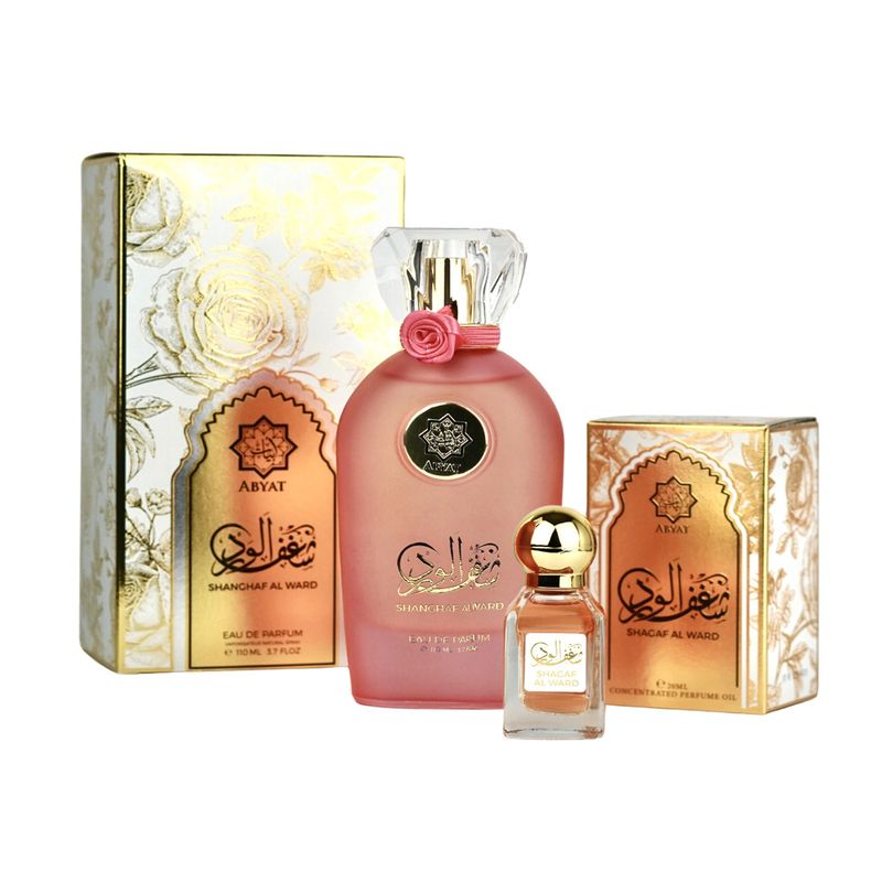 ABYAT - Perfume Shanghaf Al Ward Abyat 100ML + Perfume Aceite 20ML