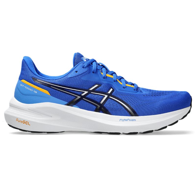 ASICS - Asics Gt-1000 13 Tenis azul de hombre para correr
