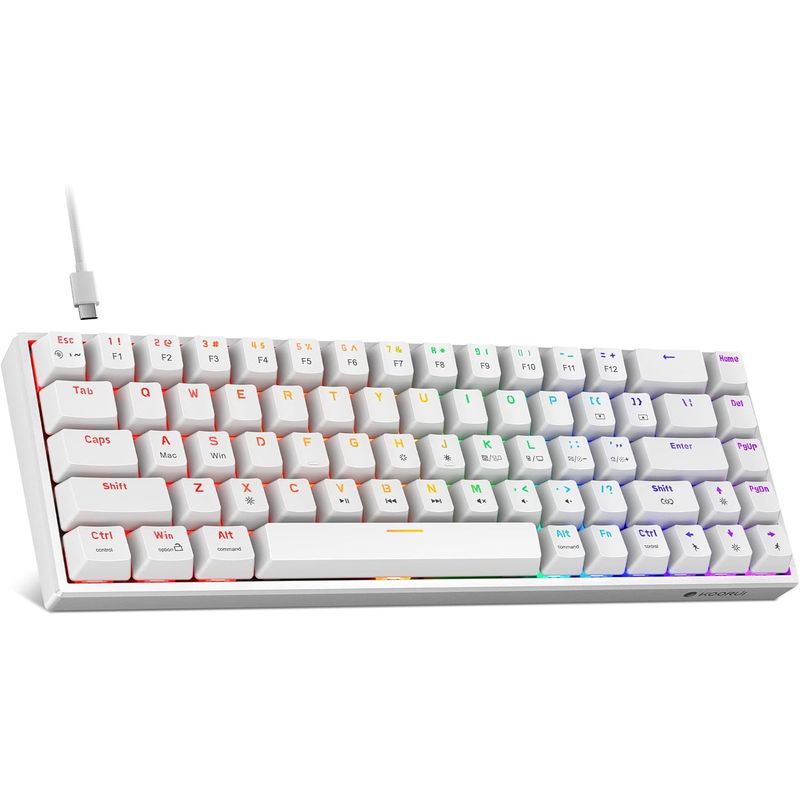 GENERAC - Teclado Mecánico Gamer Koorui Mkc01 Full Antigosting