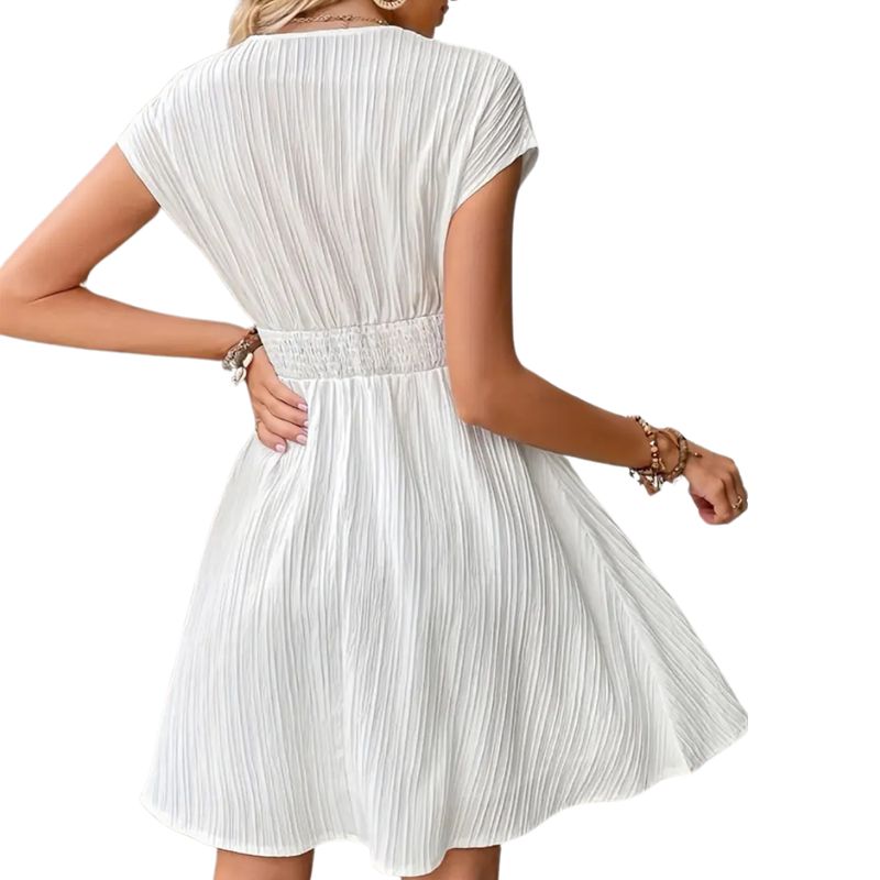 YURELKSHOP - VESTIDO CORTO CASUAL MUJER YURELKSHOP