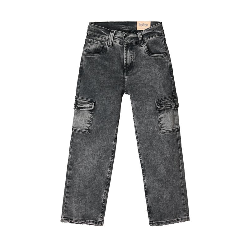 BIGBOYS - Jean Cargo Froster Gris Bebé Niño