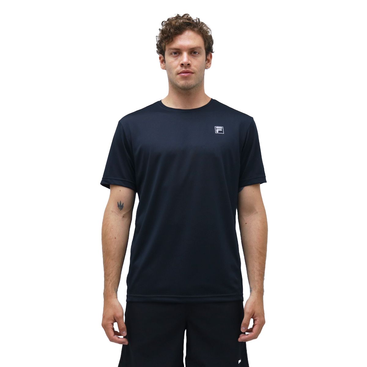 FILA - FILA CAMISETA THOR HOMBRE NEGRO