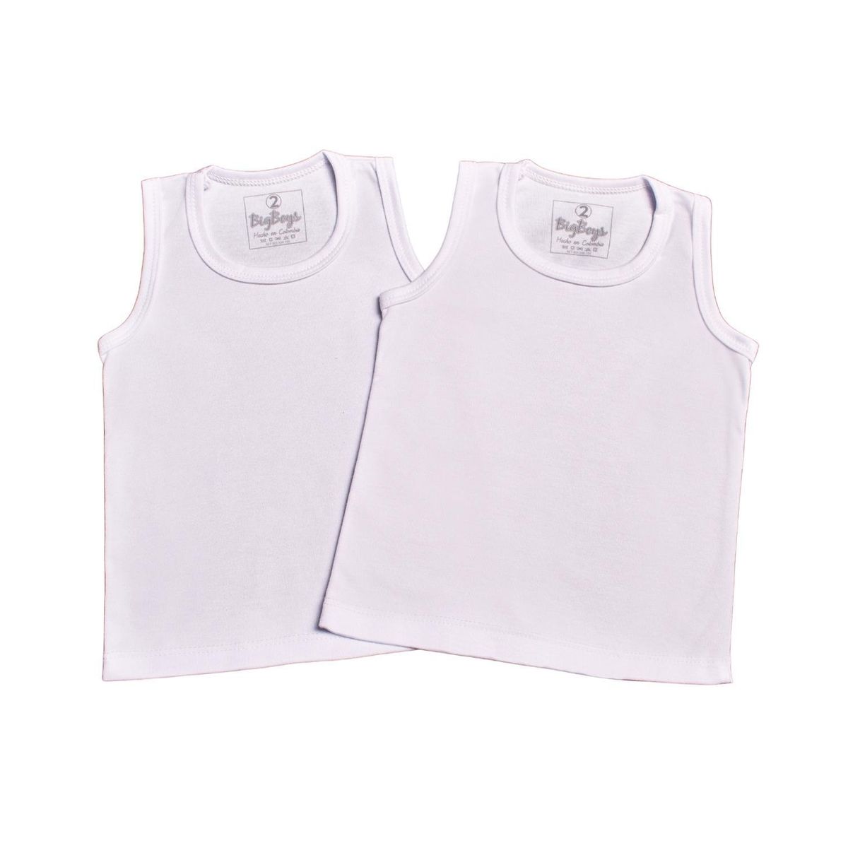 BIGBOYS - Esqueleto Pack X2 Blanco