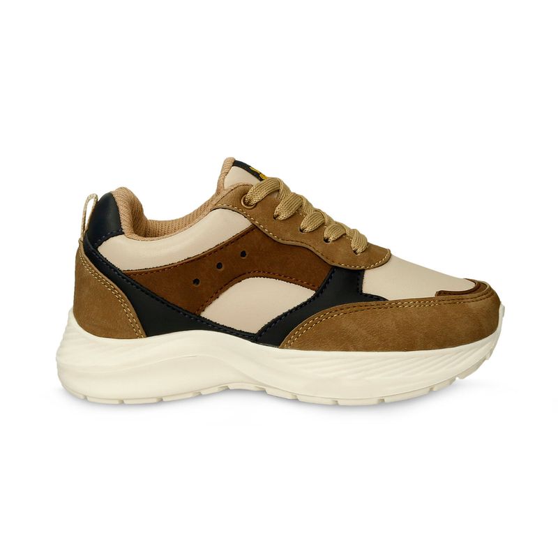 BUBBLE GUMMERS - Tenis Infantil Para Niño Bubblegummers Beige-Azul Quisu