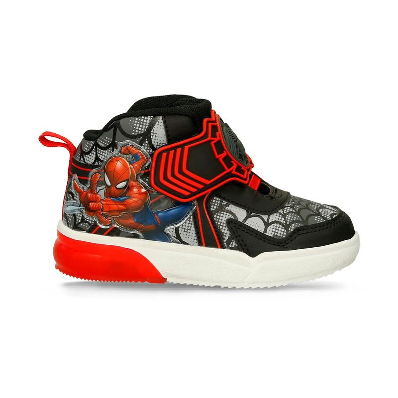 MARVEL - Botas Infantil Para Niño Licenses Marvel Negro-Rojo Lazaro L