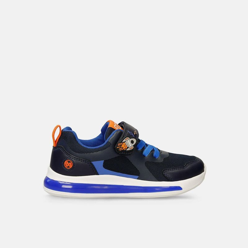 BUBBLE GUMMERS - Tenis Infantil Para Niño Bubblegummers Azul Sanchez
