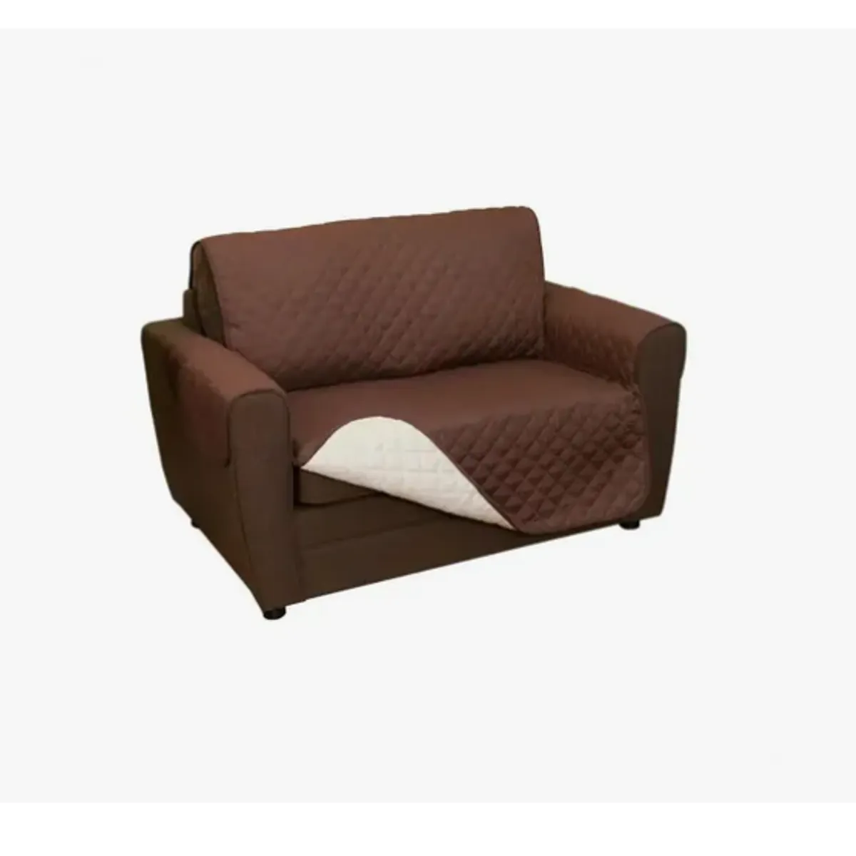 INNOVA - Protector De Sofá 2 Puestos Doble Faz Semi Impermeable