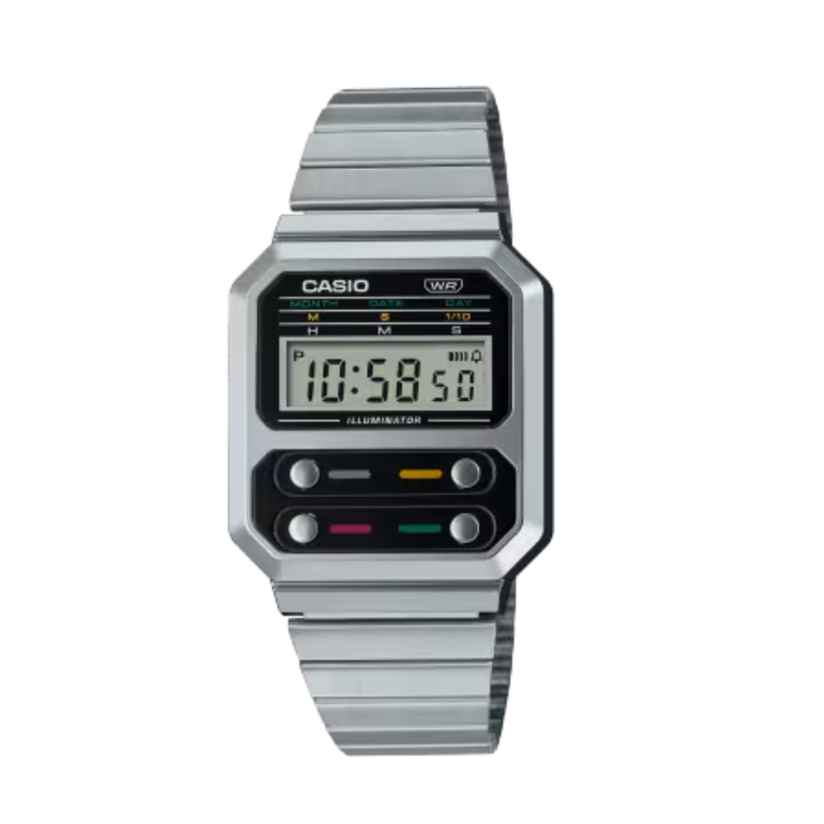CASIO - Reloj Casio A100WE-1A Diseño Vintage