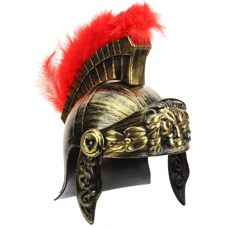 GENERICO - Accesorio De Disfraz Casco Romano Soldado Griego Vintage