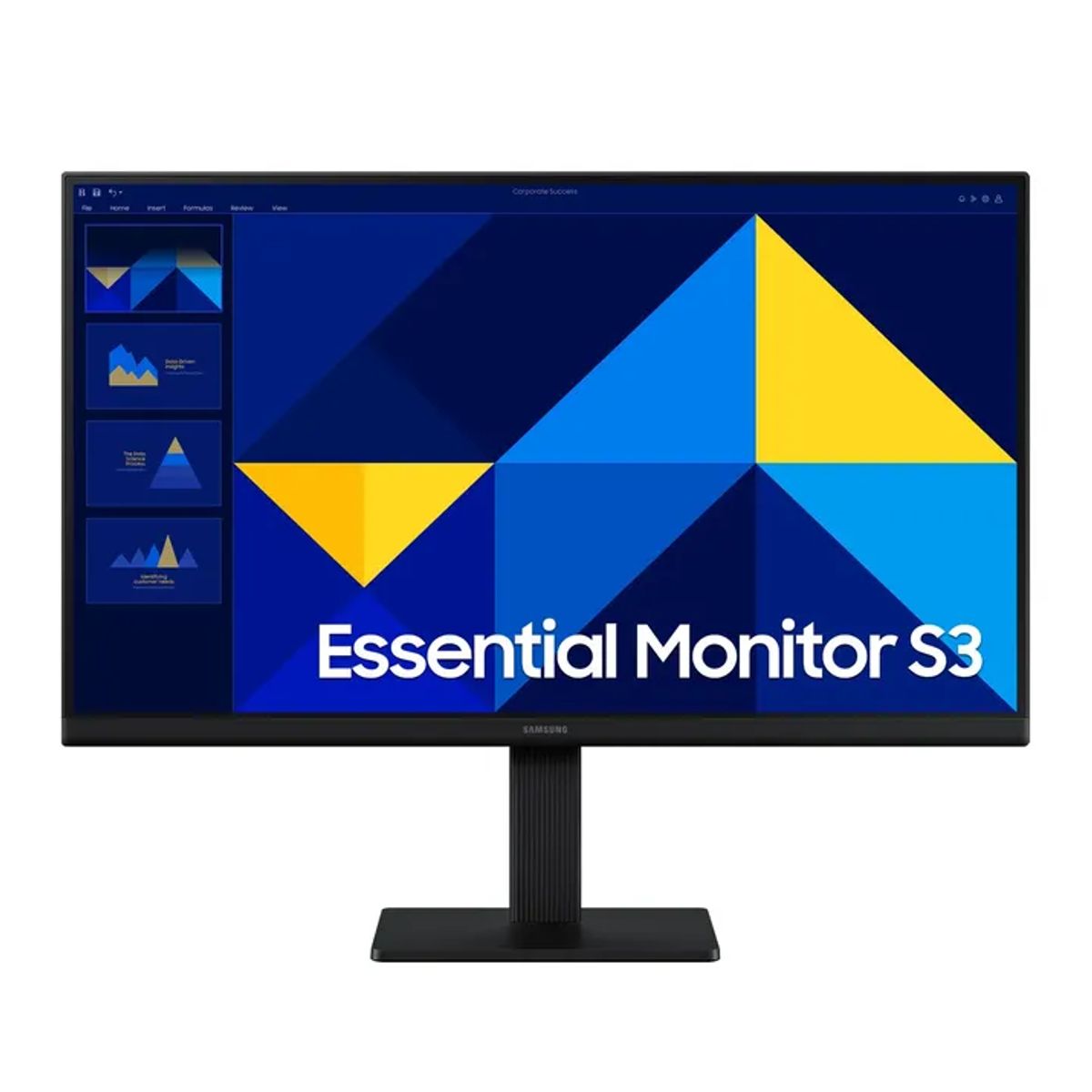 SAMSUNG - Monitor Samsung 24 Pulgadas Full Hd Ips 100 Hz 5ms Ls24d300 110v