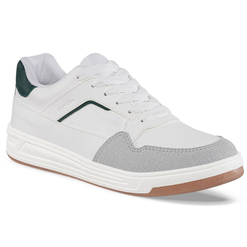 CROYDON - Tenis Urbanos Tabio Blanco-Verde para Hombre Croydon