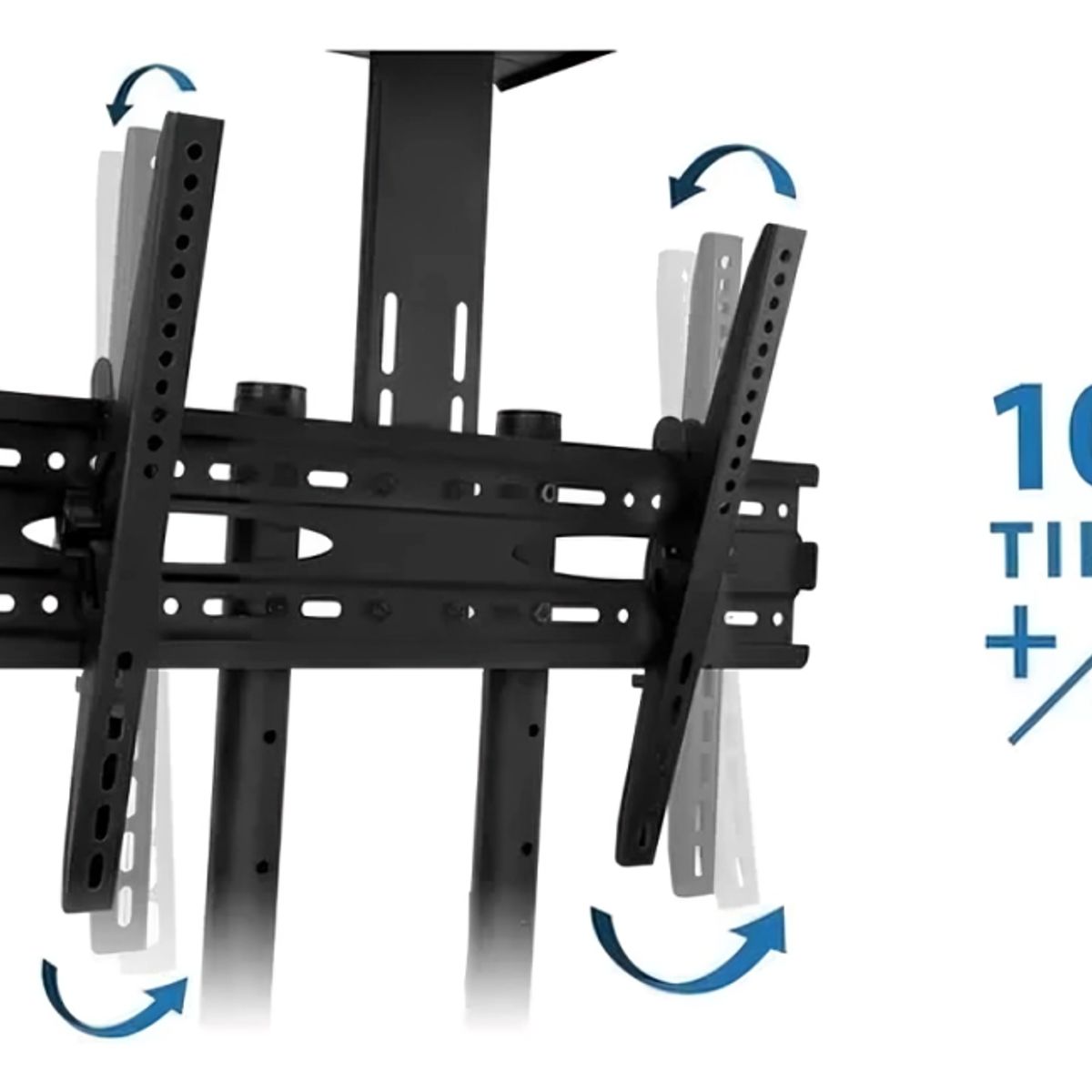 GENERICO - Soporte Para Tv Pedestal Móvil Con Ruedas Para Tv 32 A 70''