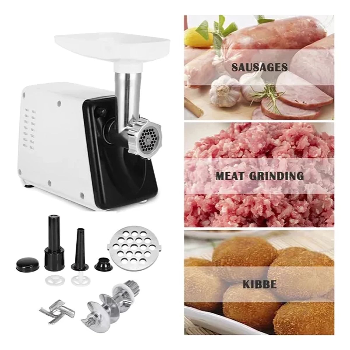 SOKANY - Molino Eléctrico Para Maíz Carne 2500w