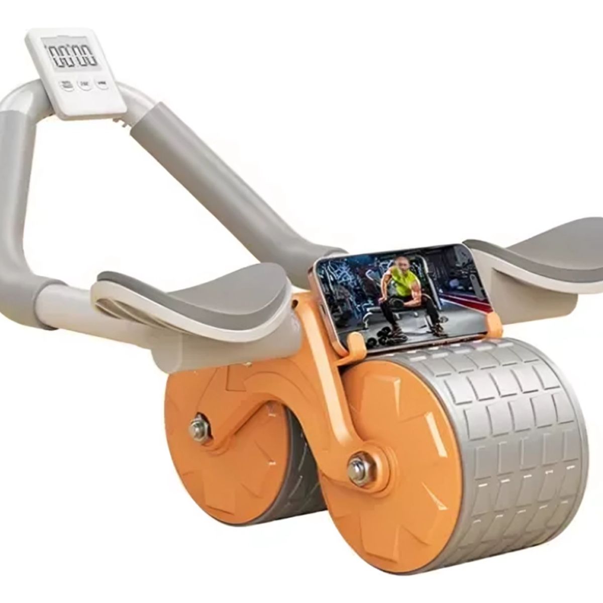 GENERICO - Rueda Abdominal Codos Para Ejercitar Soporte 100 kg