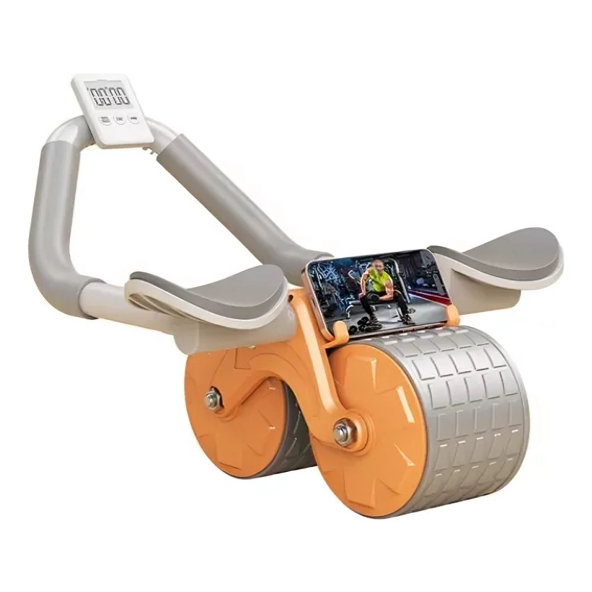 GENERICO - Rueda Abdominal Codos Para Ejercitar Soporte 100 kg