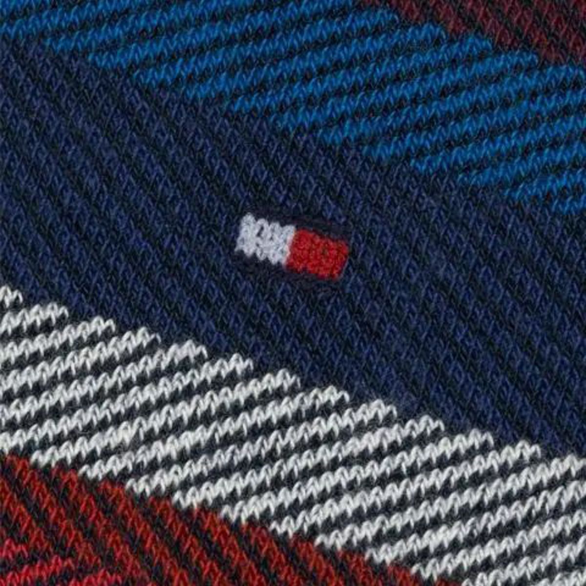 TOMMY HILFIGER - Pack azul de 2 medias con logo Tommy Hilfiger