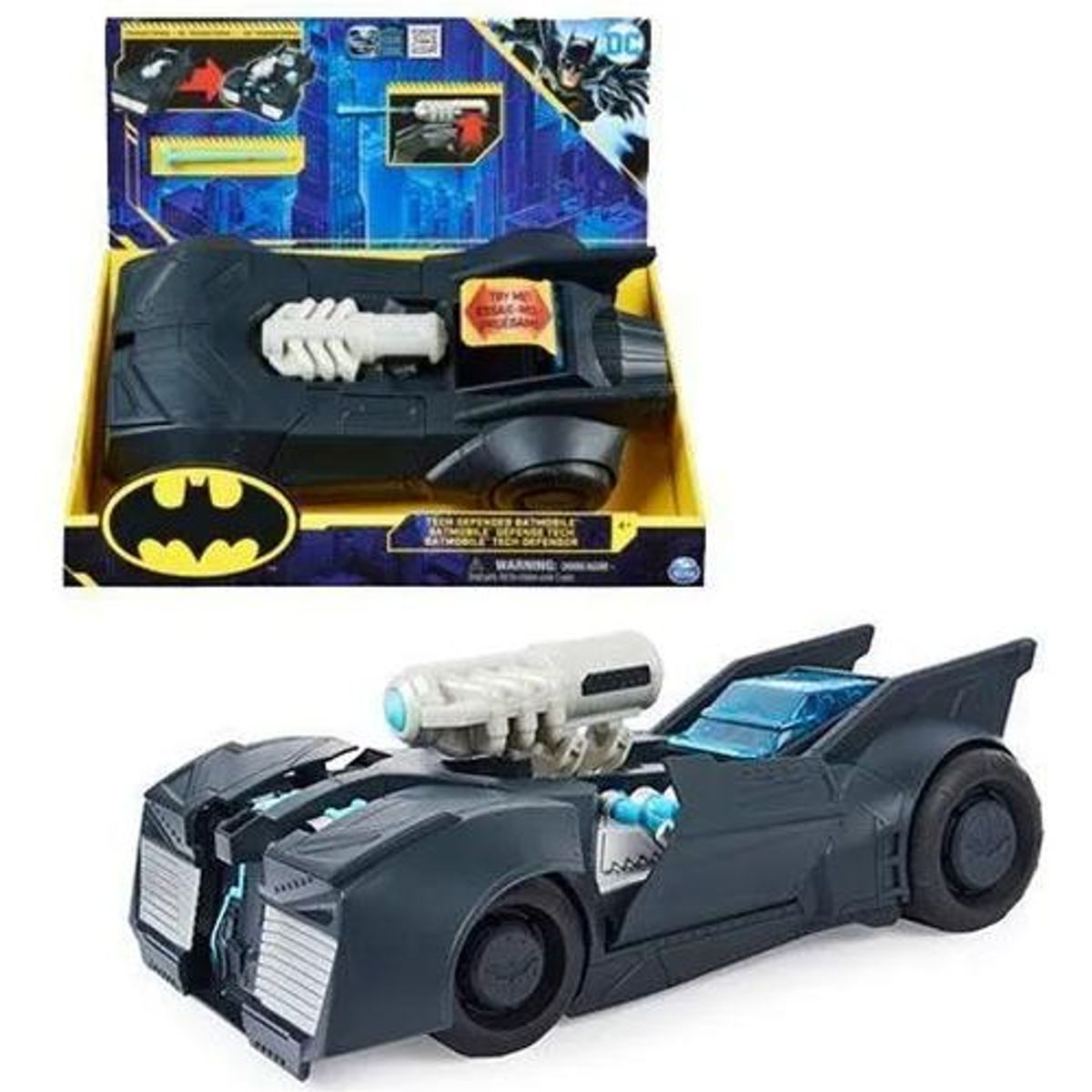 GENERICO - Batman Bat - Tech Defensor Batimovil Transf