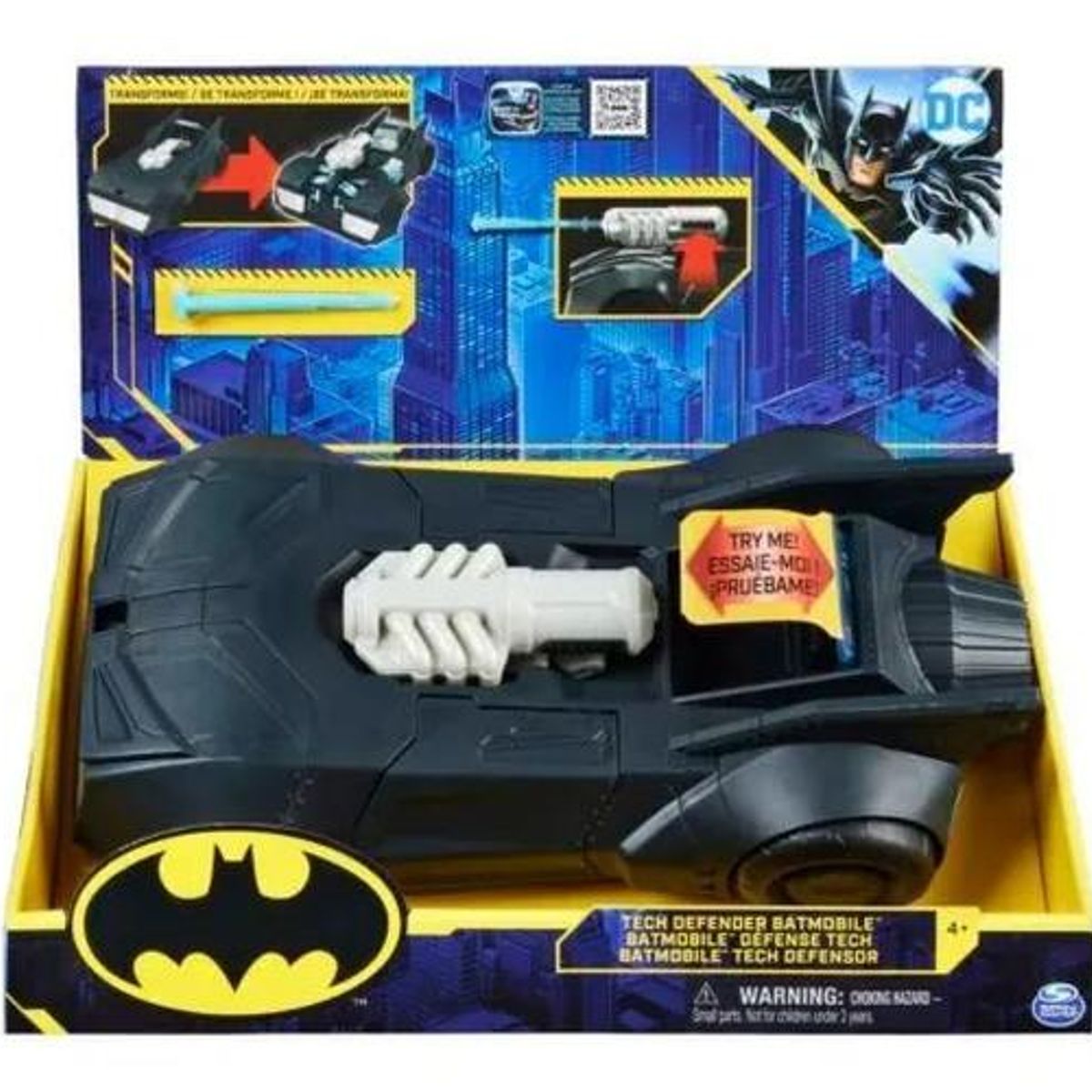GENERICO - Batman Bat - Tech Defensor Batimovil Transf