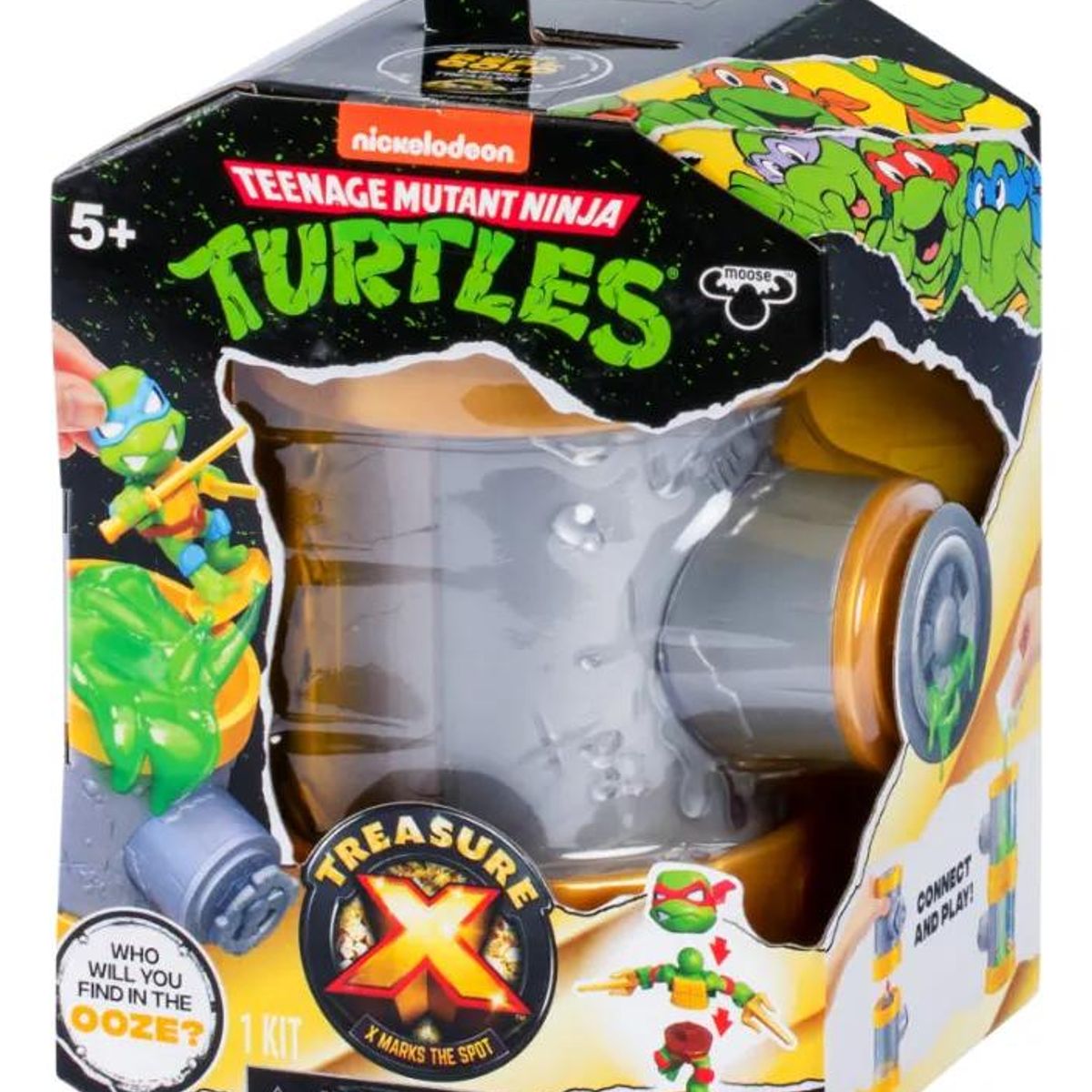 GENERICO - Treasure X Tortugas Ninja Tmnt X 1 Unidad Sorpresa