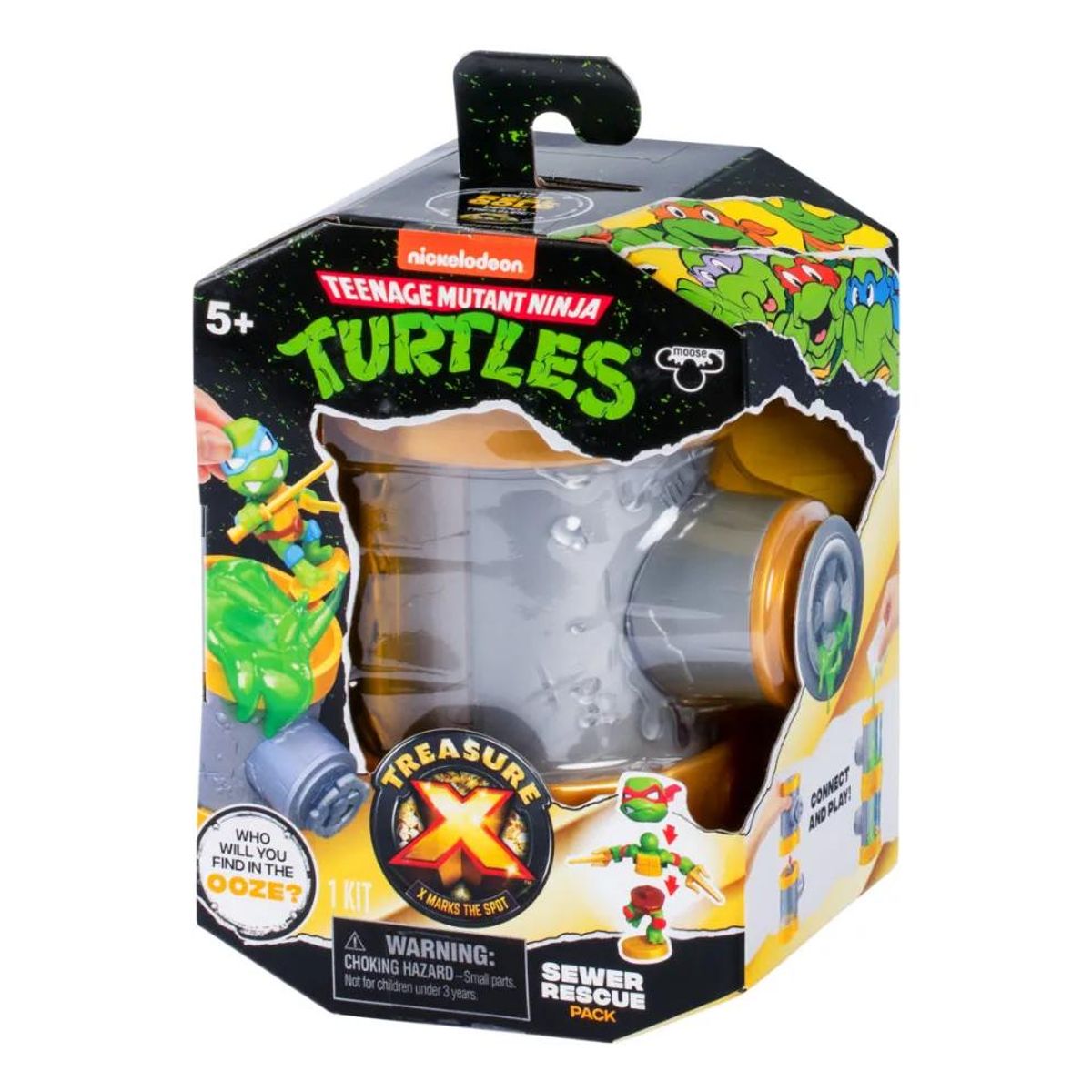 GENERICO - Treasure X Tortugas Ninja Tmnt X 1 Unidad Sorpresa