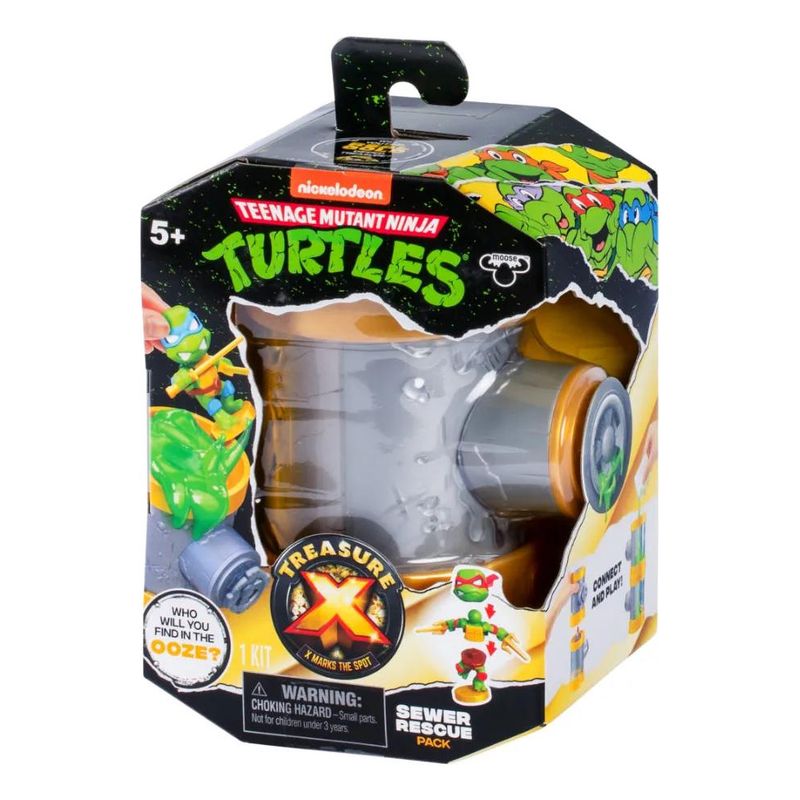 GENERICO - Treasure X Tortugas Ninja Tmnt X 1 Unidad Sorpresa