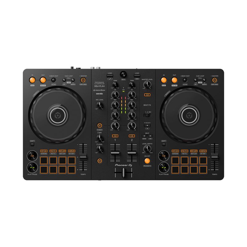 PIONEER - PIONEER DDJ-FLX4 Controlador Dj 2 Canales Rekordbox y Serato