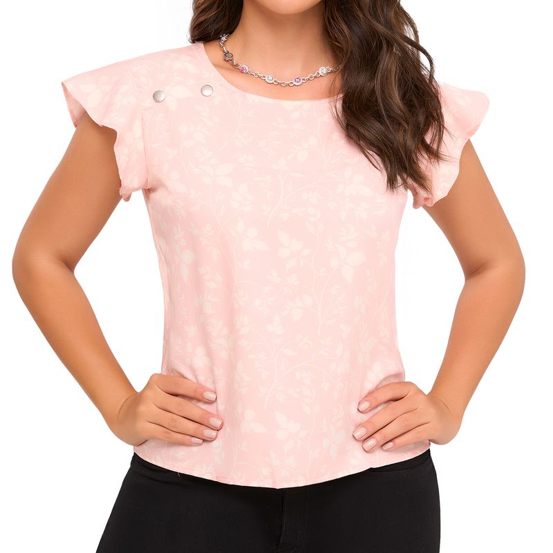 CROYDON - Blusa Regina Rosa para Mujer Croydon