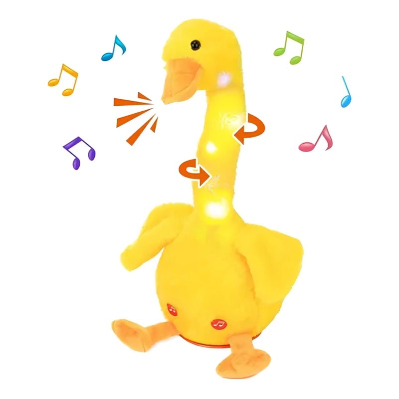 GENERICO - Pato Bailarín Recargable Repite Sonidos