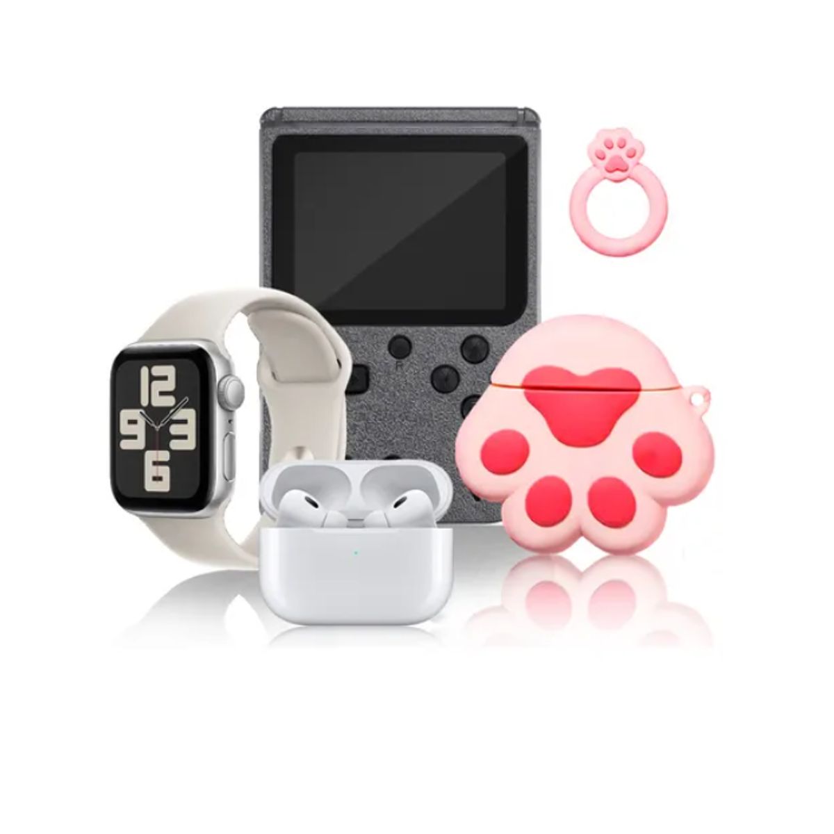 INNOVA - SmartWatch Deportivo Serie 8 Plus Con Audifonos Case Y Videojuegos