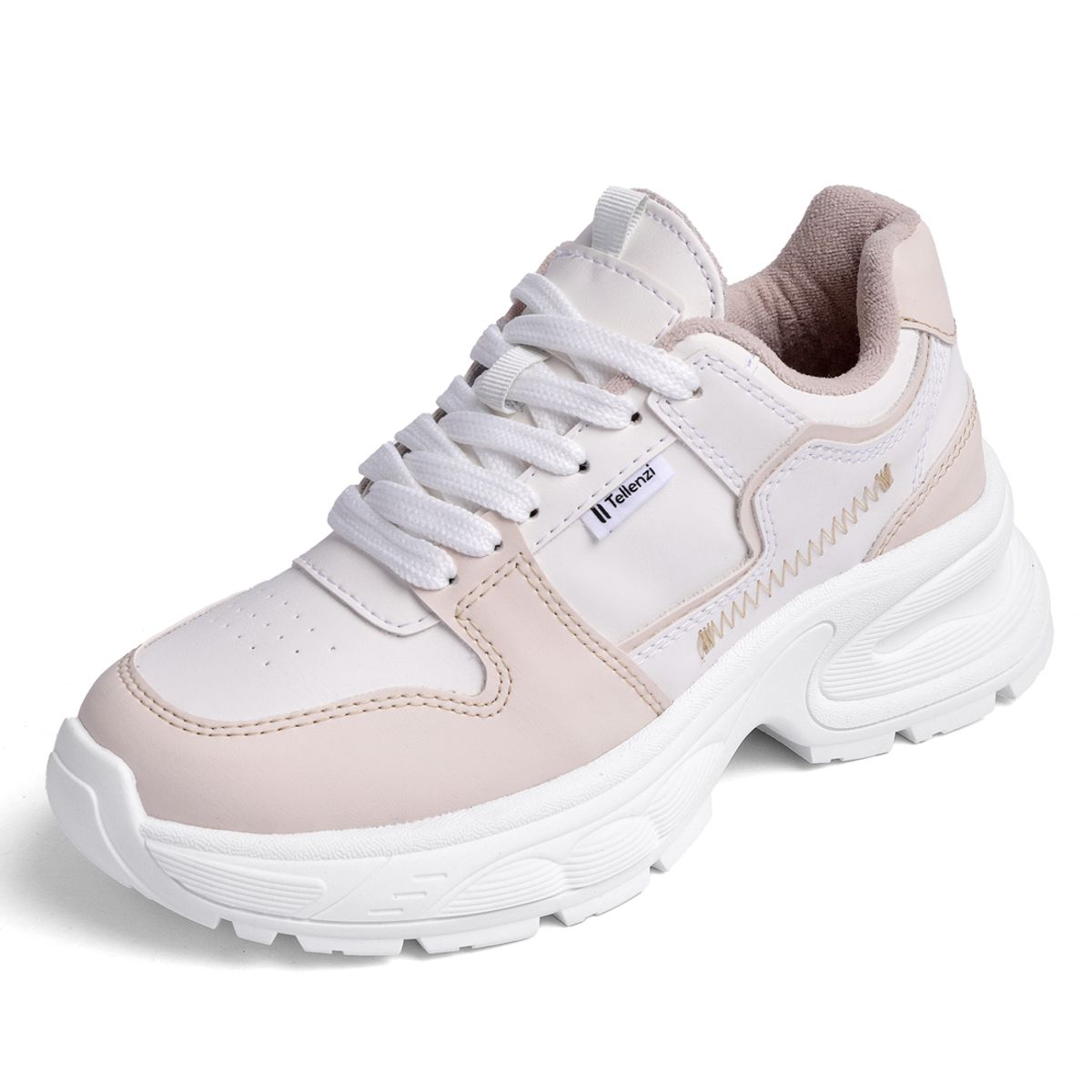 TELLENZI - Tenis Dama Beige Tellenzi 652
