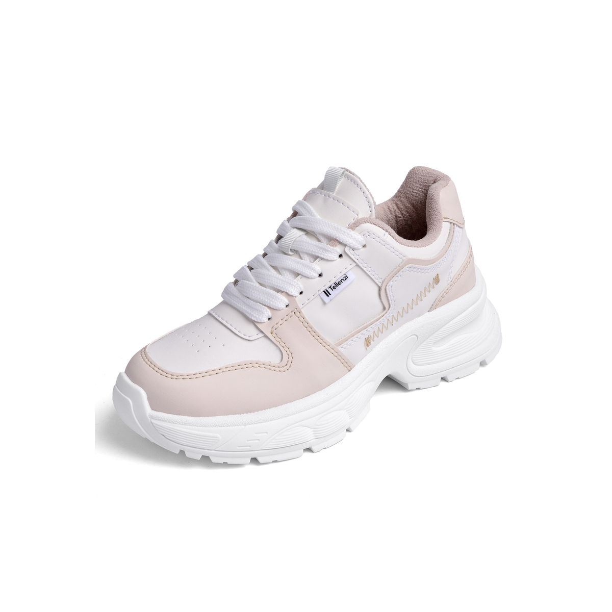 TELLENZI - Tenis Dama Beige Tellenzi 652