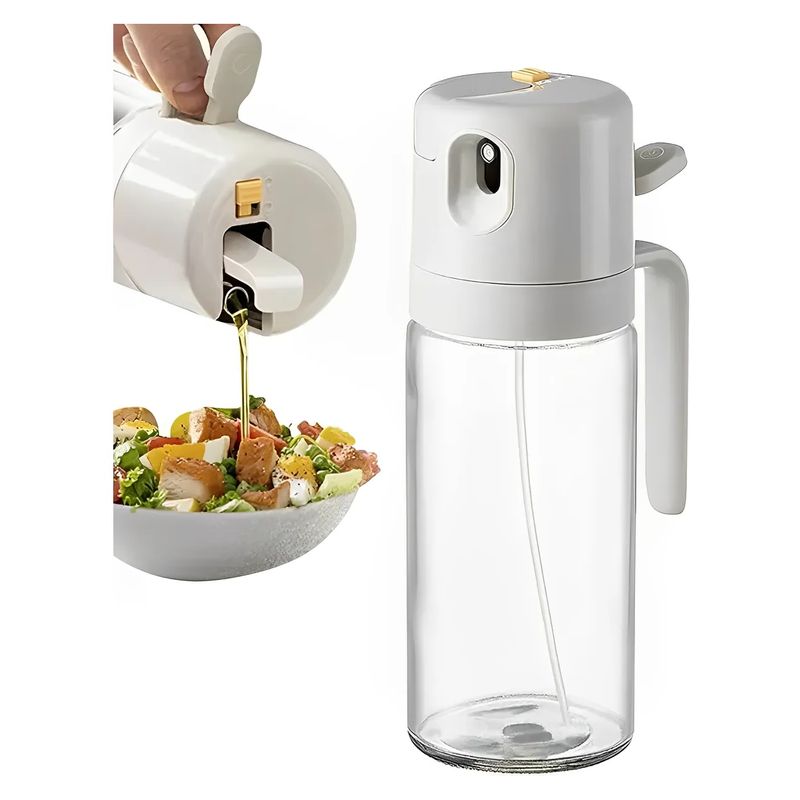 MILOPTS - Botella Dispensadora De Aceite Spray Para Cocina 550ml