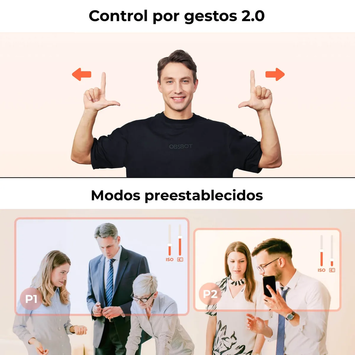 OBSBOT - Webcam Camara Web Obsbot Tiny 2 LITE Ptz 4k