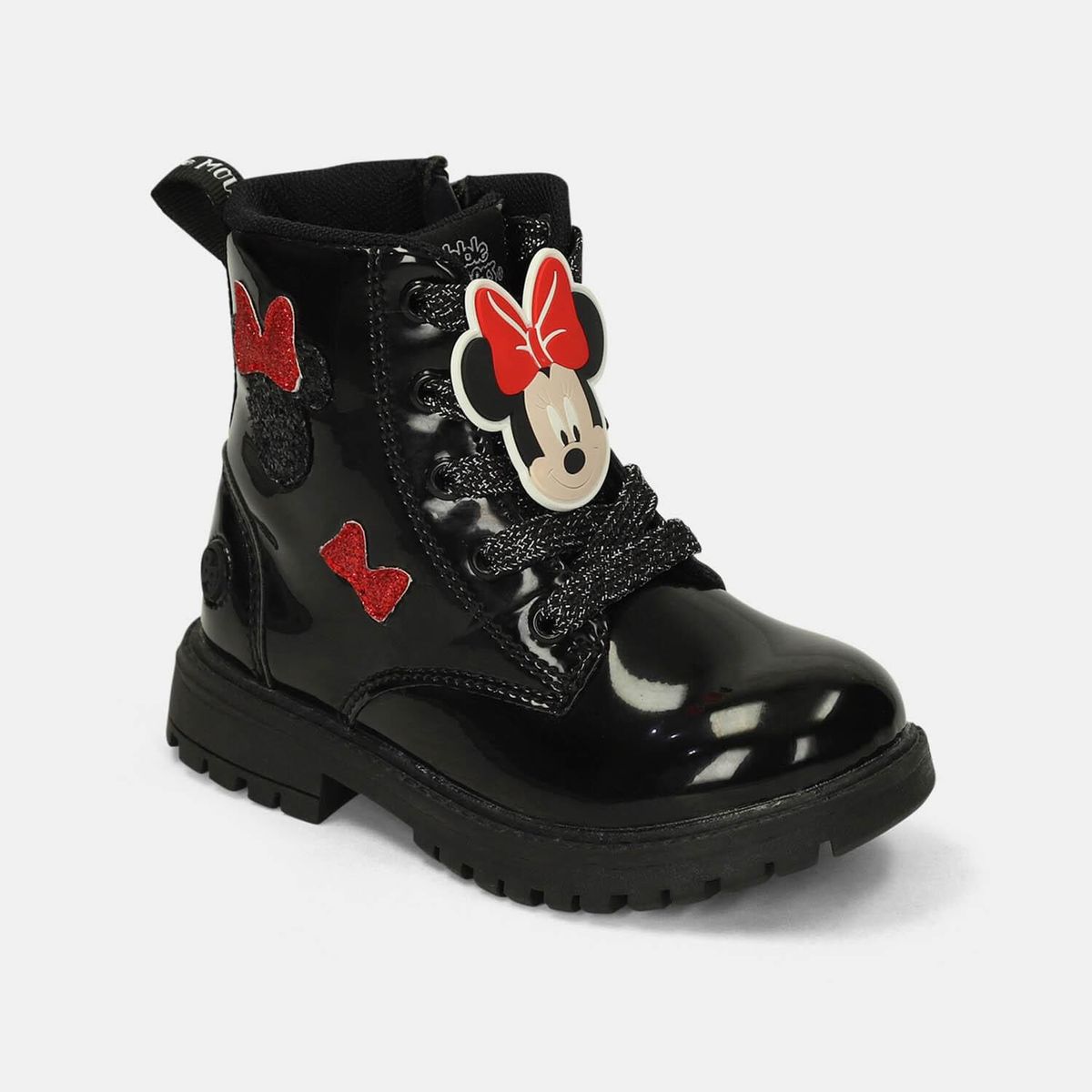 DISNEY - Botas Infantil Para Niña Bubblegummers Negro Nieves L 10Minnie