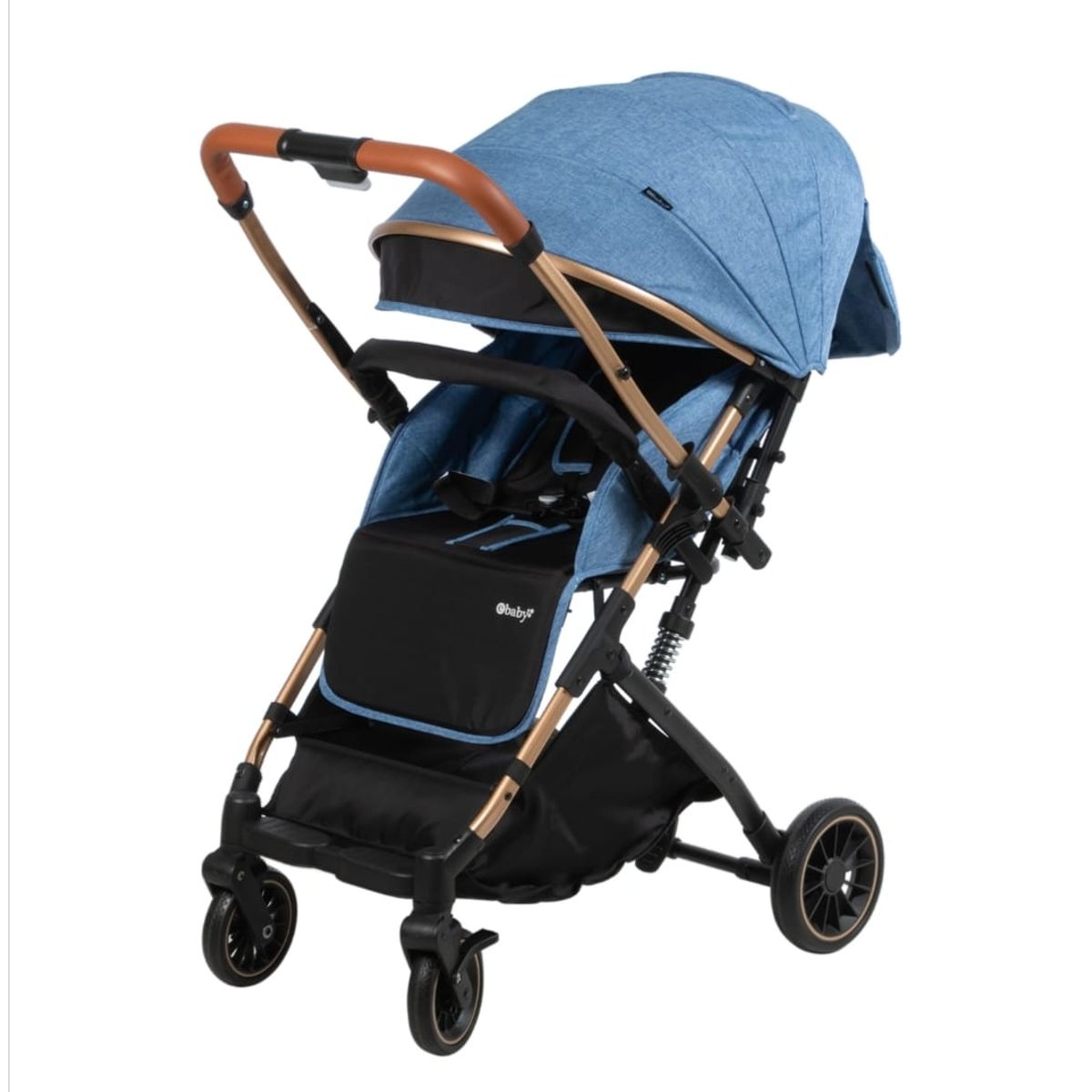 EBABY - Coche Maleta Para Bebe Mango Reversible Extra Acolchado