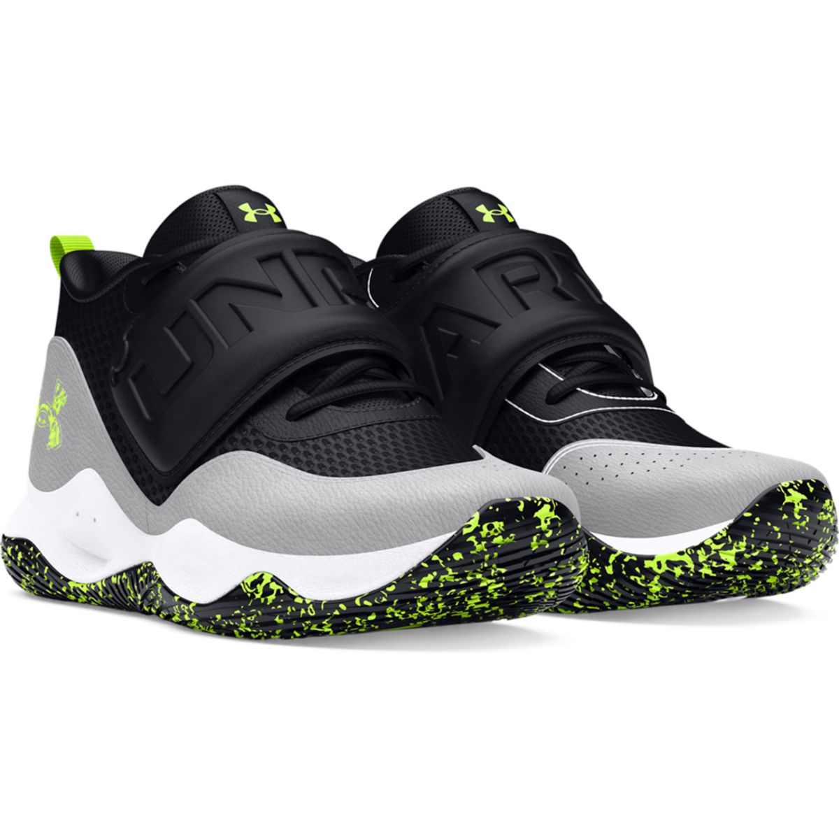 UNDER ARMOUR - Tenis Niño Under Armour UA PS ZONE BB 2 Negro UNDER ARMOUR