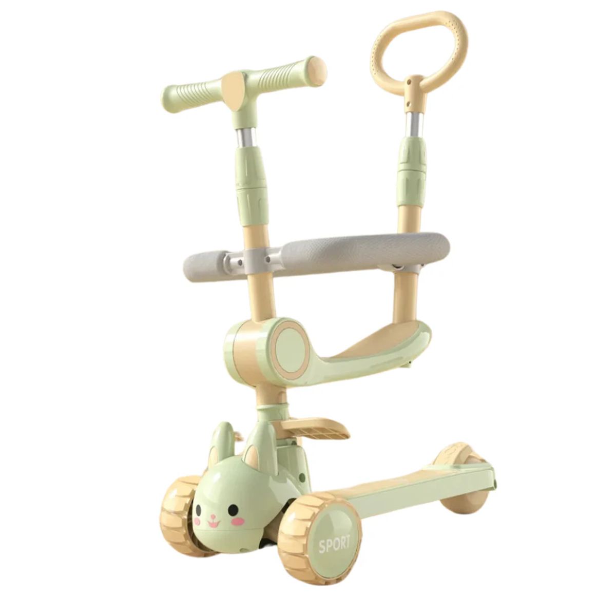 GENERICO - Scooter Para Niños Ajustable Musical Y Con Luces Led