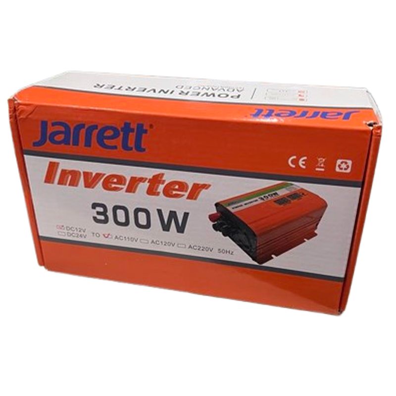 GENERICO - Conversor Inversor De 300w 12v-110v Con Usb Jarret