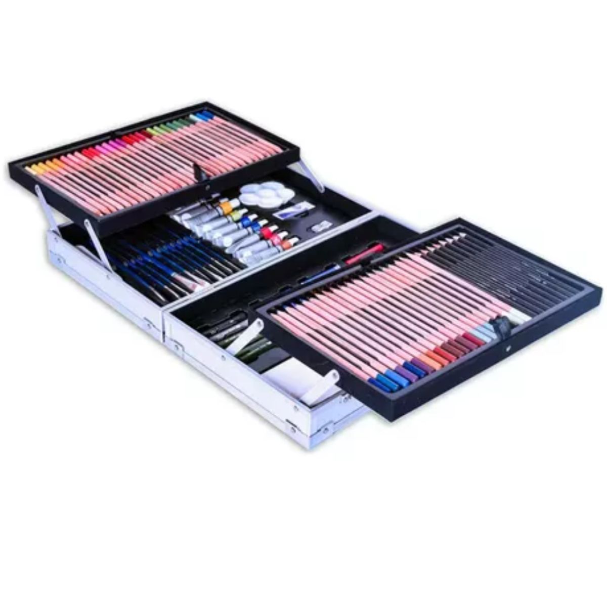 GENERICO - Kit De Pintura Profesional - Set De Arte Para Niños 145 Pcs