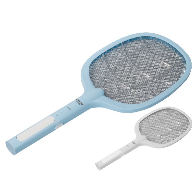 GENERICO - Raqueta Electrica Contra Insectos Recargable Con Linterna