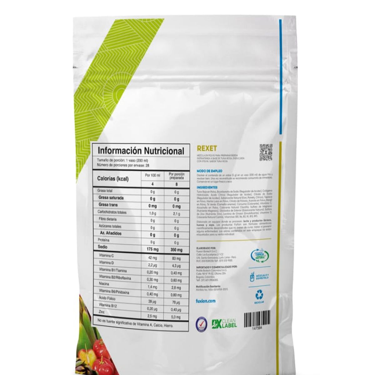 FUXION - Rexet FuXion - Mix de Nutrientes para el Hígado