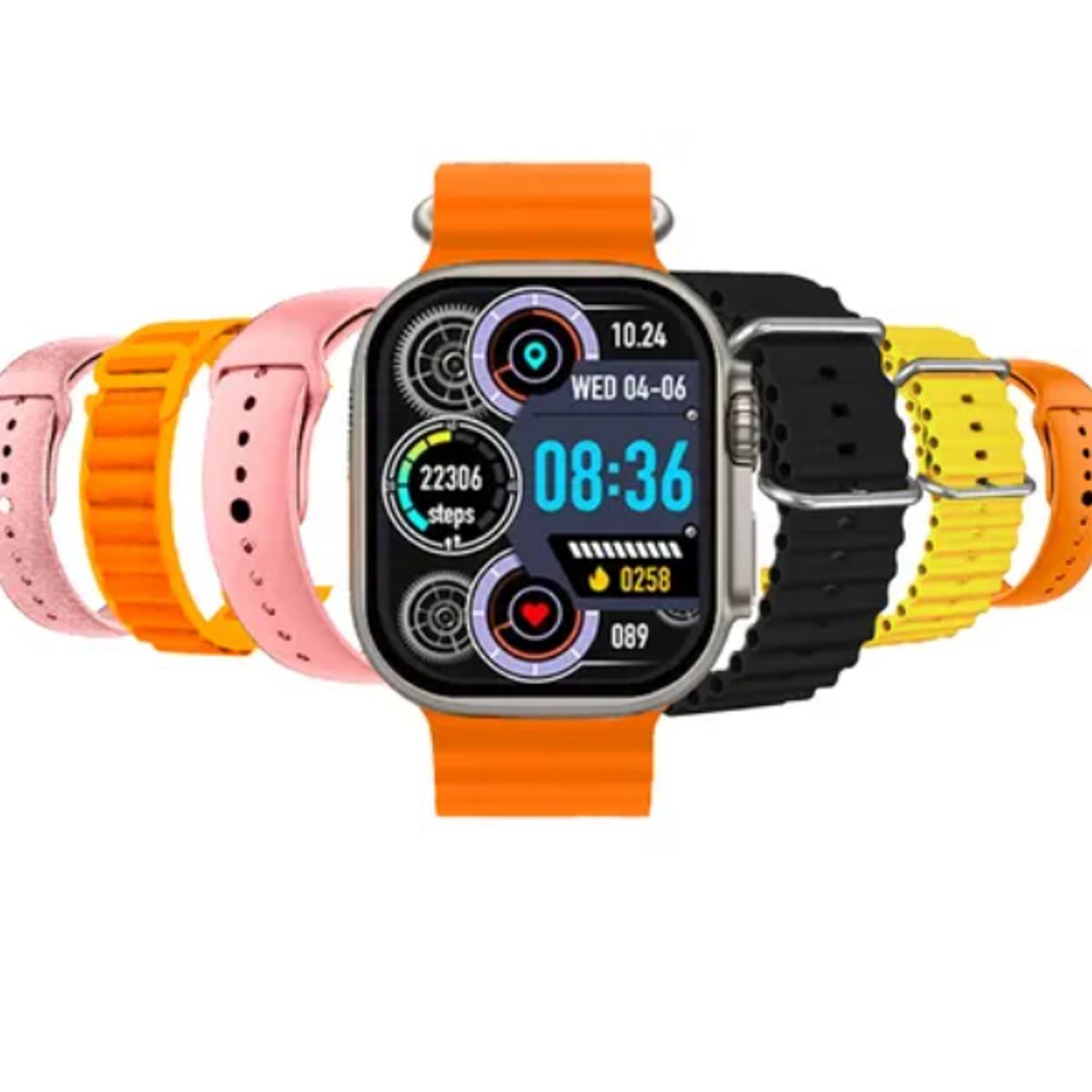 INNOVA - SmartWatch V70 7 Pulsos Diversos Colores Modo Deportivo Android Ios