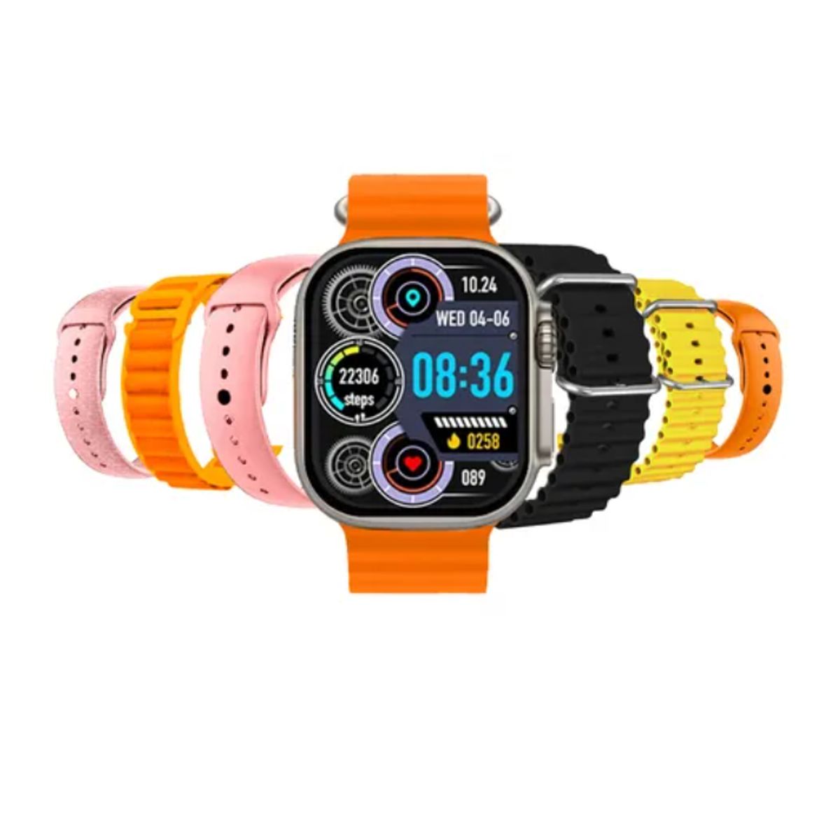 INNOVA - SmartWatch V70 7 Pulsos Diversos Colores Modo Deportivo Android Ios