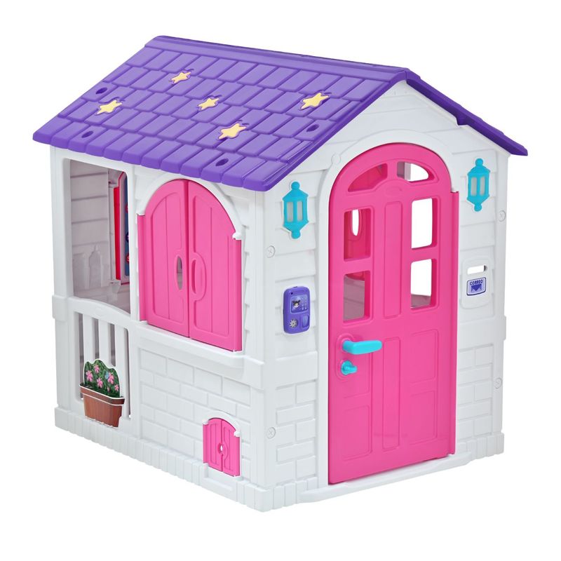 PRINSEL - Casa de muñecas para niñas tamaño Real Sonidos Supermecado