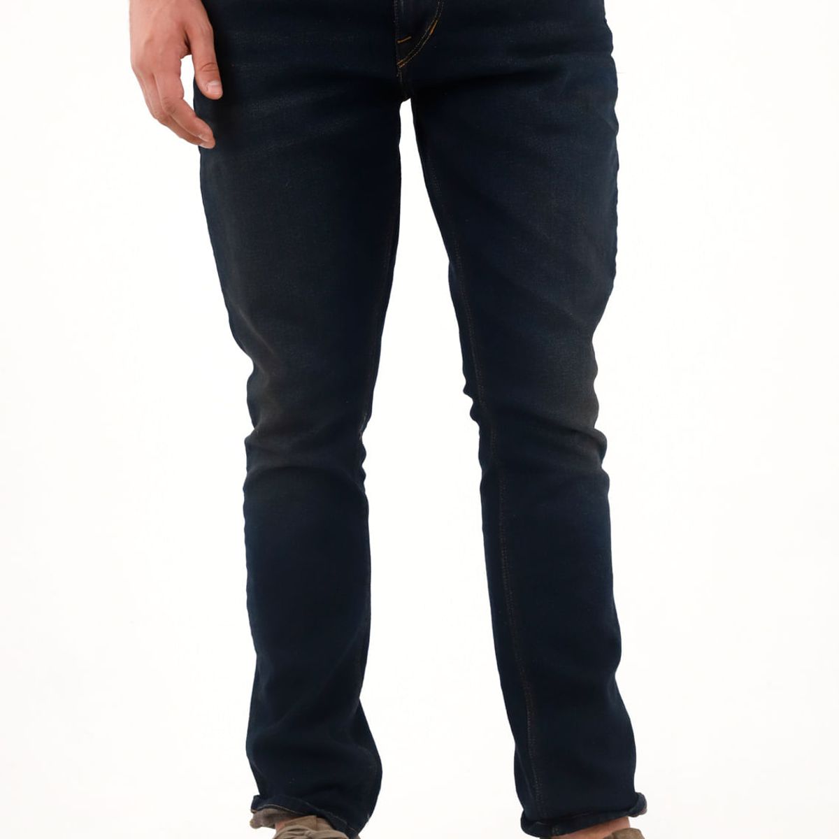 TENNIS - Jean Nudy tiro medio oscuro para hombre