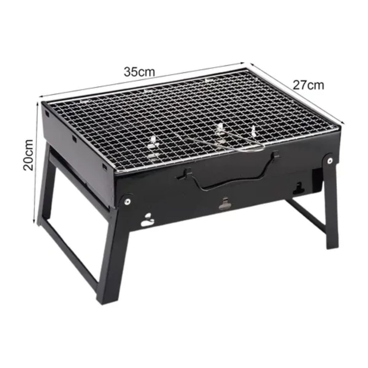 GENERICO - Parrilla De Carbón Barbacoa Portátil Plegable Movil