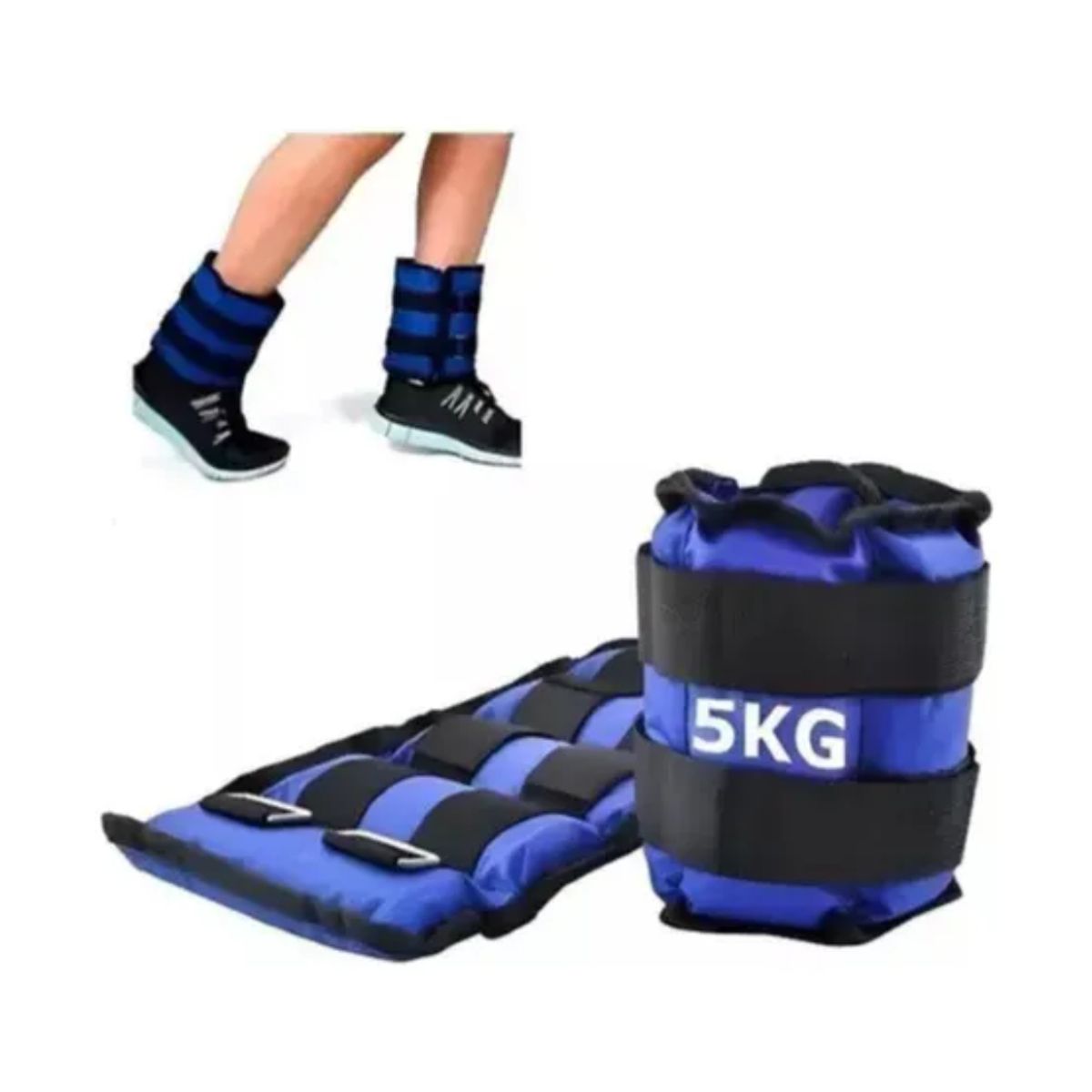 GENERICO - Pesas Tobilleras Graduables 10 Libras, 5k Pesas De Tobillos