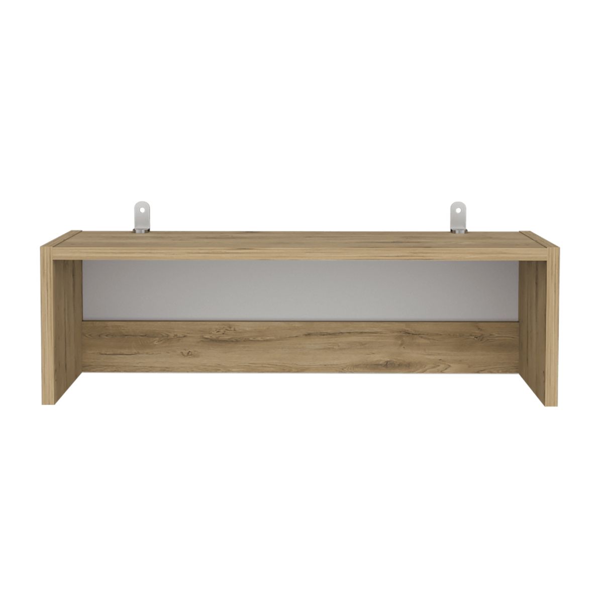 RTA DESIGN - Complemento de Biblioteca Home Macadamia y Blanco Duqueza para Adicionar un Compartimiento a tus Espacios